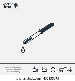 Pipette web icon