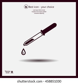 Pipette web icon