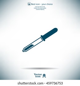 Pipette web icon