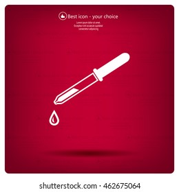 Pipette web icon