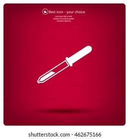 Pipette web icon