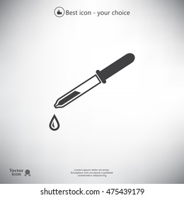 Pipette web icon