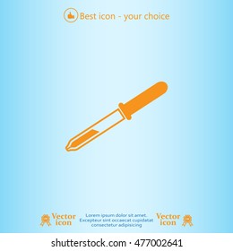 Pipette web icon