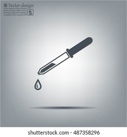 Pipette web icon