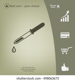 Pipette web icon