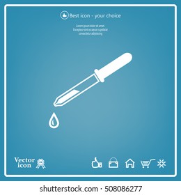 Pipette web icon
