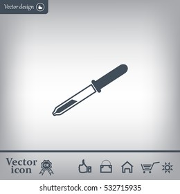 Pipette web icon