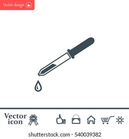 Pipette web icon