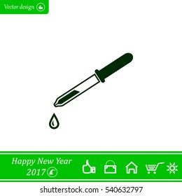 Pipette web icon