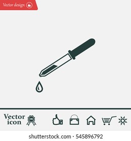 Pipette web icon