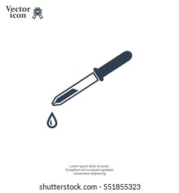 Pipette web icon