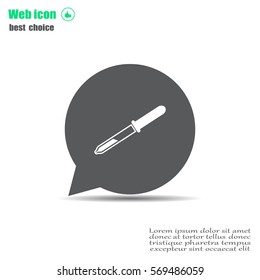Pipette web icon