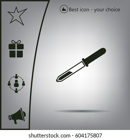 Pipette web icon