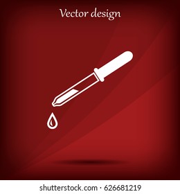 Pipette web icon