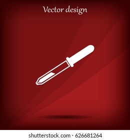 Pipette web icon