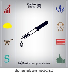 Pipette web icon