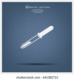 Pipette web icon