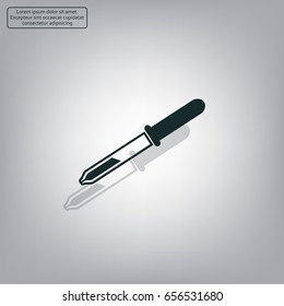 Pipette web icon