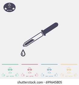 Pipette web icon