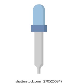Pipetas ilustradas en Vector sobre un fondo blanco