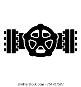 Pipiline icon. Simple illustration of pipiline vector icon for web
