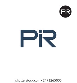 PIR Logo Letter Monogram Design