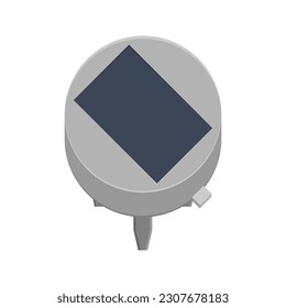 PIR (Pyroelectric Infrared Sensors) LHI 958 Vector Illustration - A detailed and precise vector graphic