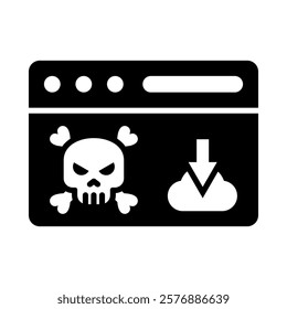 Piracy Icon Element For Design