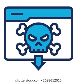 Piracy Icon Element For Design