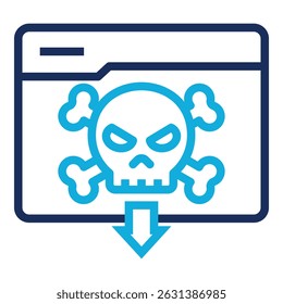 Piracy Icon Element For Design