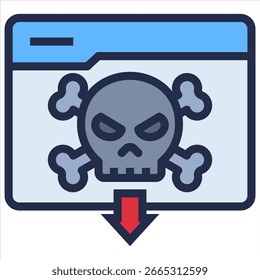 Elemento De Ícone De Pirataria Para Design