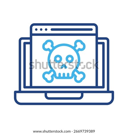 Piracy Icon Element For Design