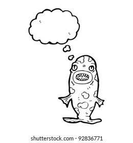 piranha cartoon