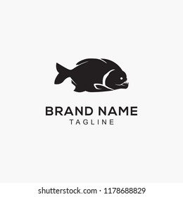 piranha fish logo