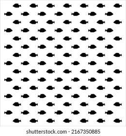 Patrón de Piranha Fish Motif. Decoración para la moda, el interior, el exterior, la moqueta, los textiles, la ropa, la seda, la tela, el plástico, el papel, el envolvimiento, el tapiz, la almohada, el sofá y el fondo. Vector 