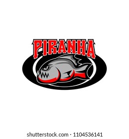 Piranha Logo Design