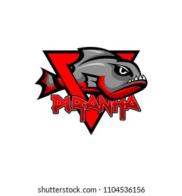 Piranha Logo Design