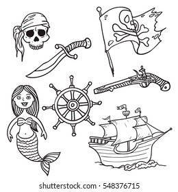 pirate attributes line