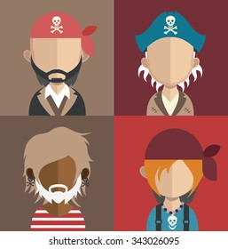 Pirate Avatars