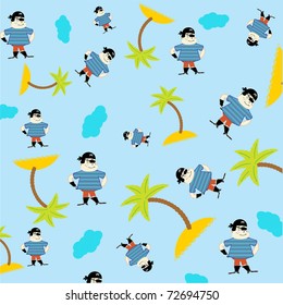 pirate, backgrounds, vector