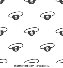 Pirate bandages icon. 