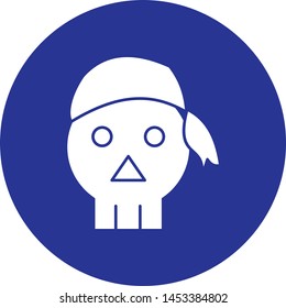  Pirate Bandana icon for your project
