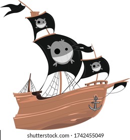 a Pirate Boat for adventure
