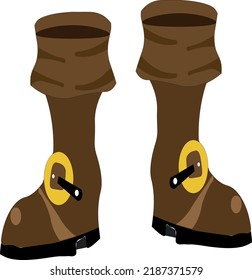 Piratenstiefel aus dem Multiversum passen gut zum Piratenräuber im Trailer zu jedem, auf den du sie aufgesetzt hast