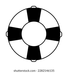 Pirate buoy icon design vector