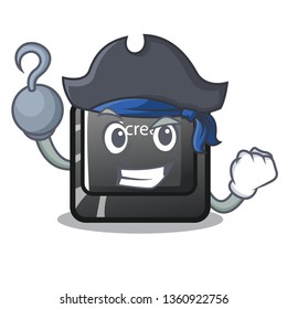 Pirate button print screen the computer character