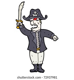 pirate captain cartoon
