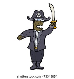 pirate captain cartoon