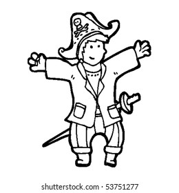 caricatura pirata