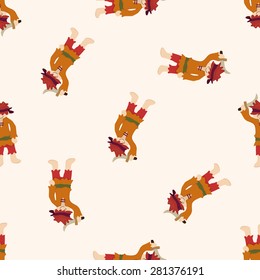pirate , cartoon seamless pattern background